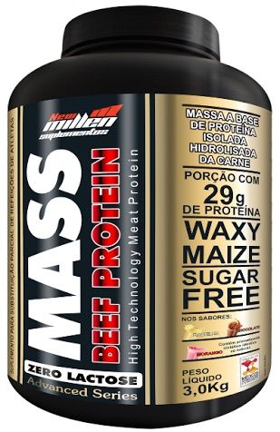 Mass Beef Protein New Millen 6.6 lb